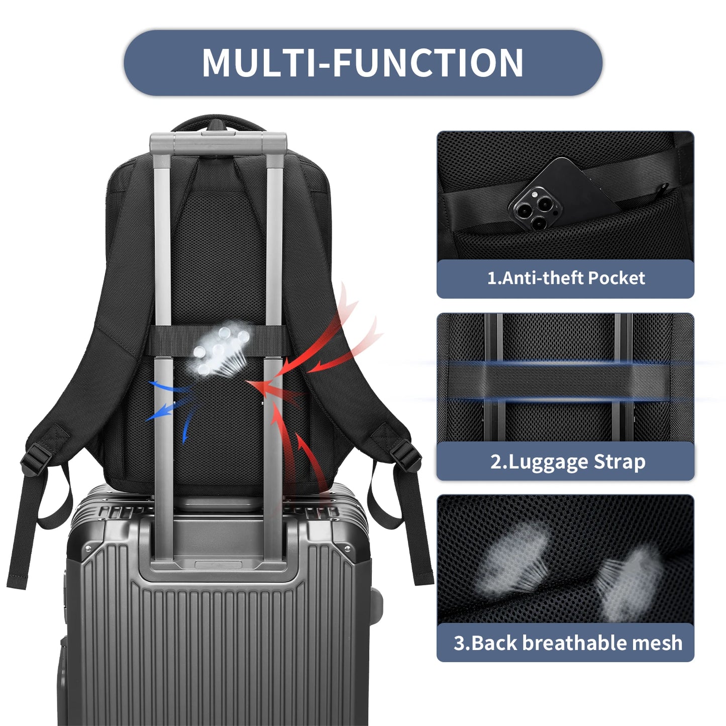 Slimline Fashion Business Backpack