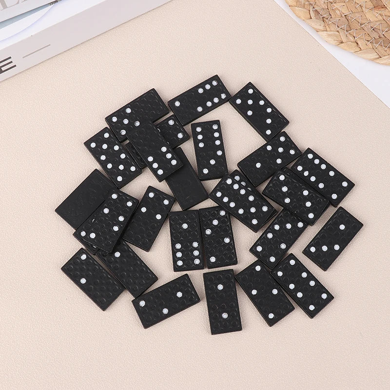 28Pcs Wooden Domino Set