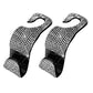 2Pcs/Pair Rhinestone Diamond Car seat Hooks