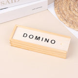 28Pcs Wooden Domino Set