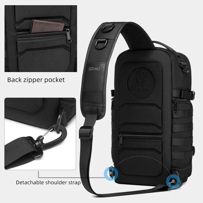 Waterproof Casual Chest Bag