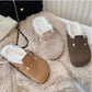 Fur Clogs Slippers with Arch Support